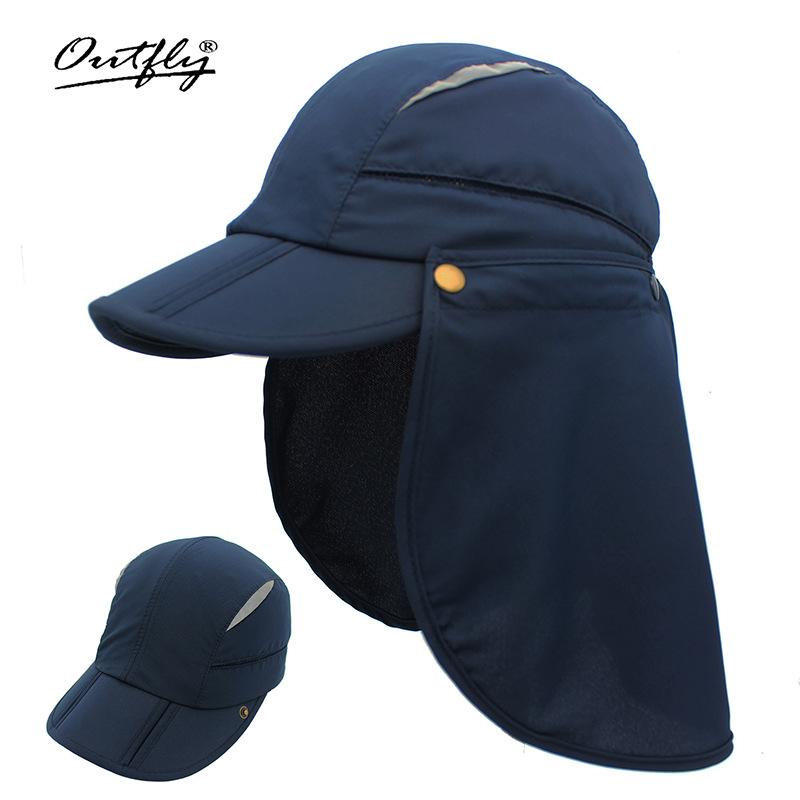 Removable Shawl Children's Hat Breathable Fishing Mountaineering Hat UV-proof Parent-child Neck Visor