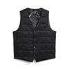 INNER DOWN Button Inner Down Vest [TAION WEAR] [Men's] V-neck