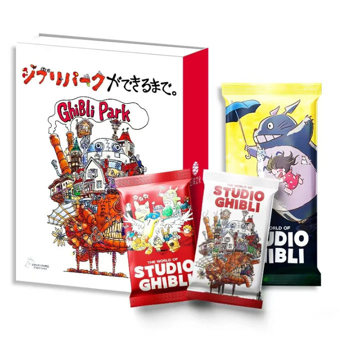 Genuine Hayao Miyazaki Anime Collection Card Chihiro and Chihiro Haal Mobile Castle Card Children Toys Christmas Gift