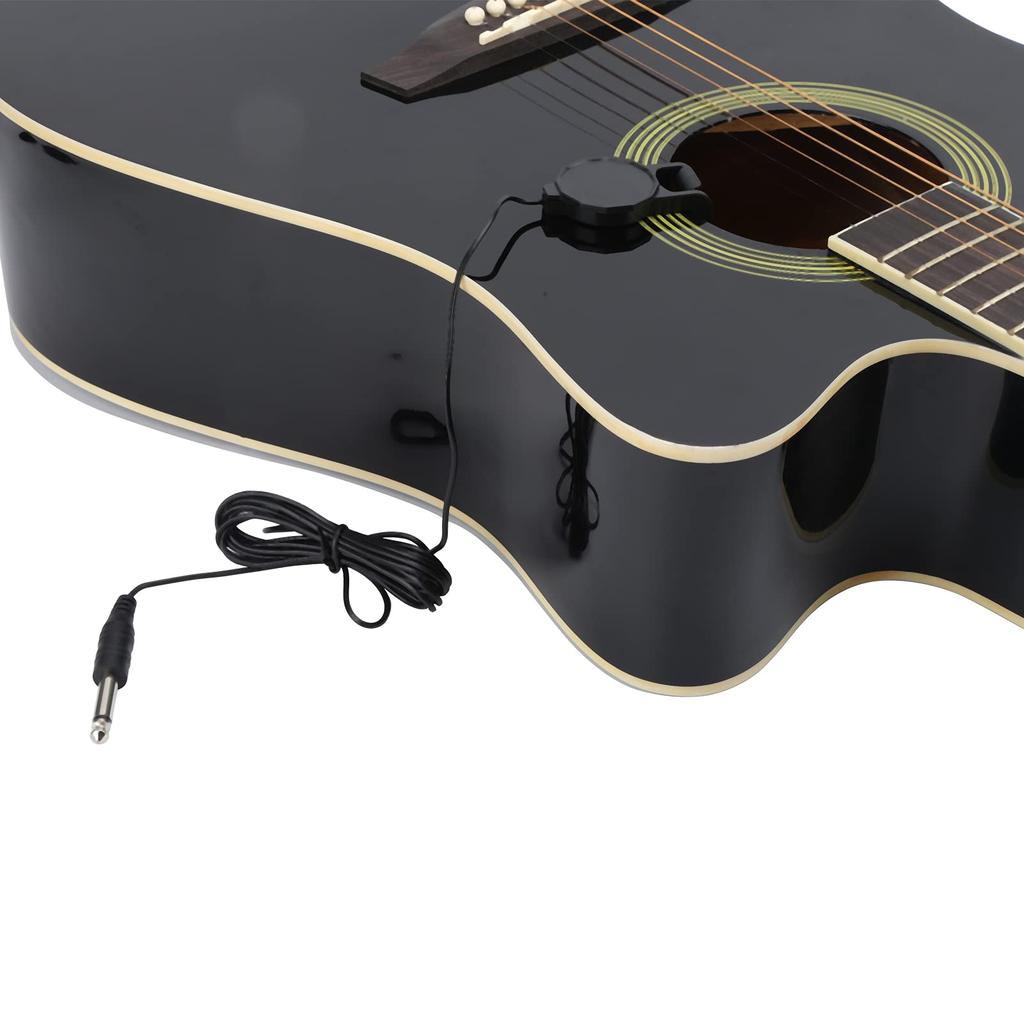 Walfront Snímač pro lehký přenosný mikrofon Piezo snímač Mando pro Lin Housle Banjo Ukulele Příslušenství k nástrojům Kytarový snímač Mikrofon