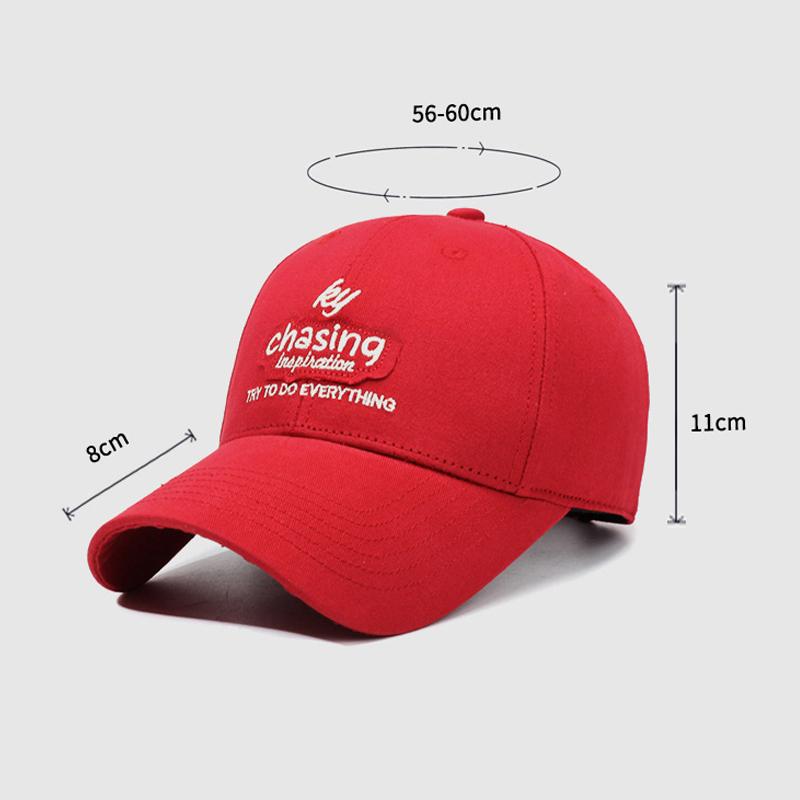 Spring Autumn Cap Women Letter Embroidered Baseball Cap Men Outdoor Sun Hat