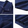 Summer Extra Big Size Men's Ice Silk T-Shirt Half Zipper Short Sleeve Cool T-shirt Male Plus Large Elegant Quick Dry