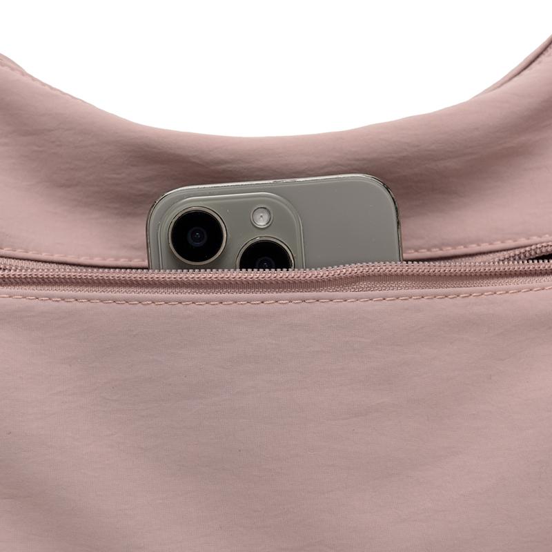 Large Capacity Nylon Bag Women's Shoulder Crossbody Bag Lightweight Commuter Tote Bag