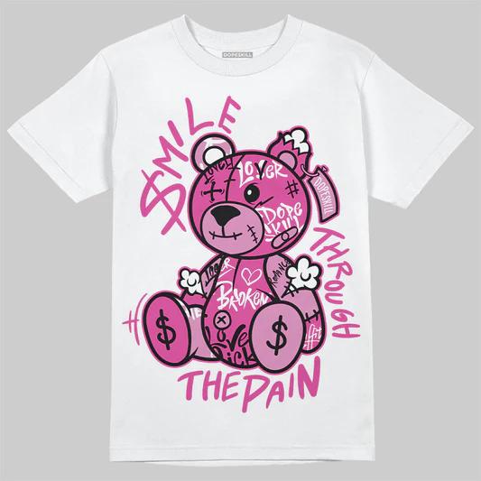 

Trendy Style New Summer Mens Teddy Bear Letter Print Breathable and Comfortable Round Neck Tshirt Outdoor High Street Top 3XL