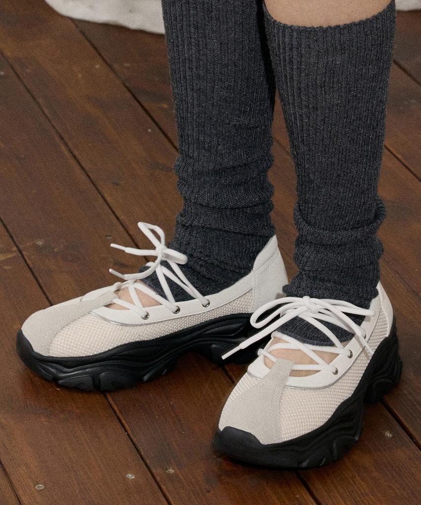 Jill By Jillstuart [Bay] Mesh Platform Sneakers - 2 Colors (Type A)