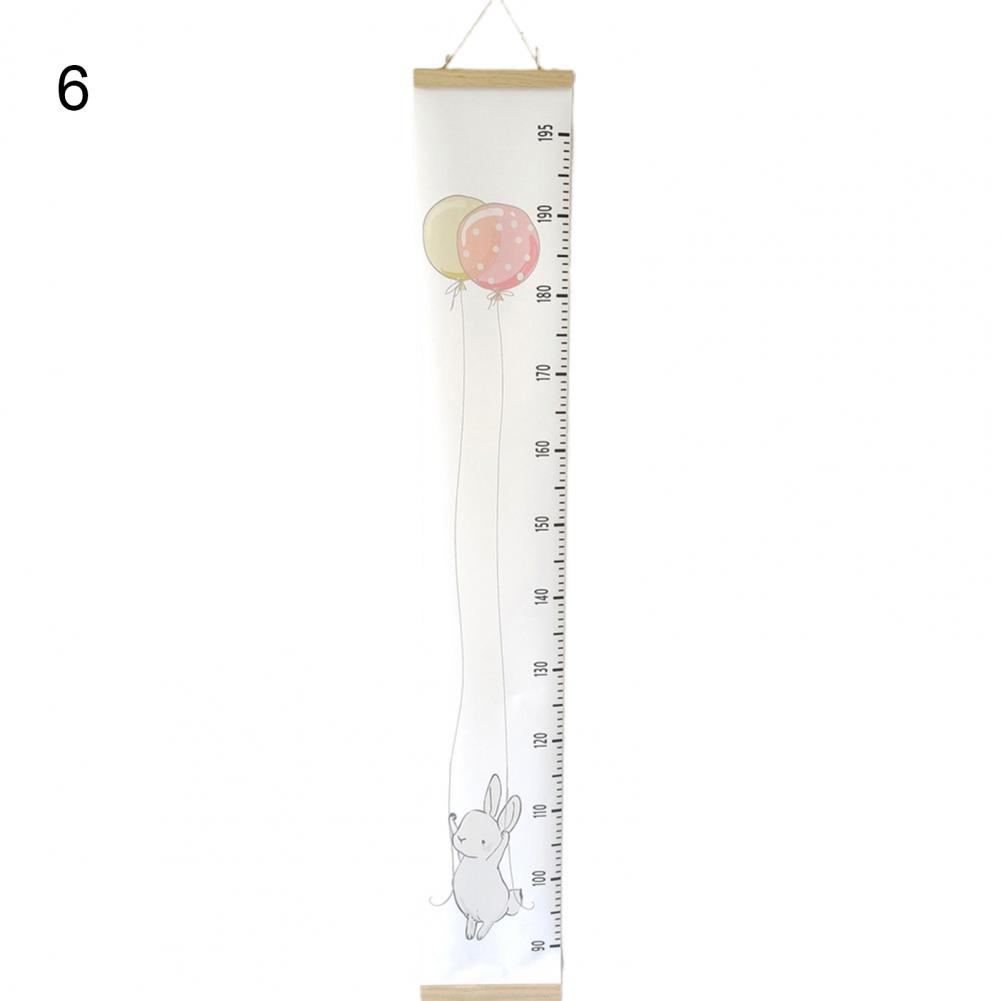 

Wooden Canvas Wall Growth Charts Baby Hanging Decorative Chart Height Measure Ruler Removable Wall Sticker for Kids Child Room