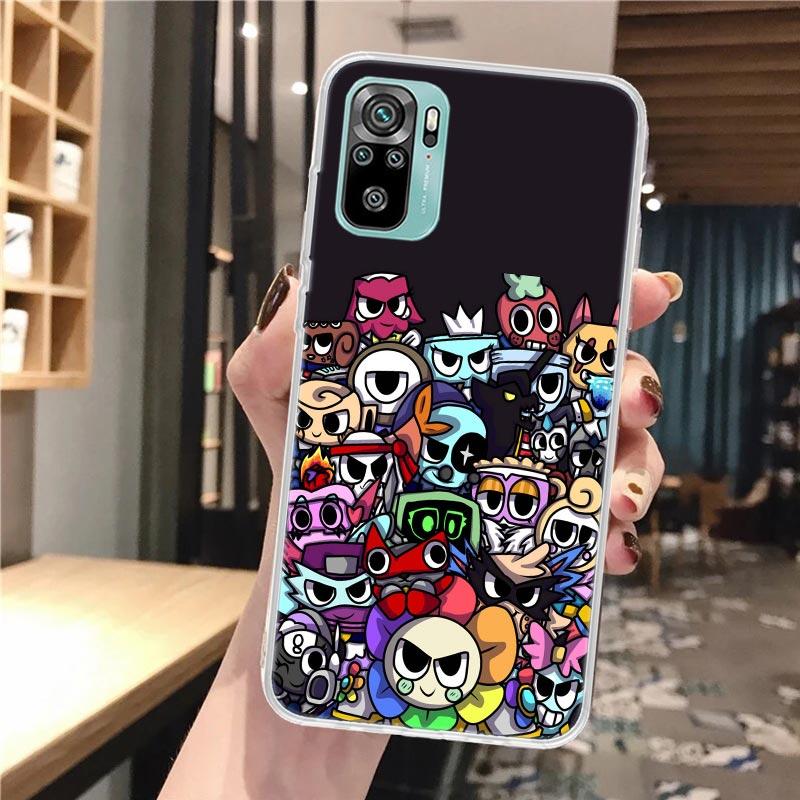 Game Dandys World Soft Phone Case For Xiaomi Redmi Note 14 14S 13 12S 12 11S 11 11E Pro Plus 11T 10S 10 9S 5G Pattern Cover Redm
