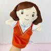 Family Hand Puppet Cute Grandparents Parents Son Daughter Cartoon Doll Plush Gloves Parent-child Interaction Role-Play Toy Imaginative Pretend Play