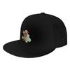 Fashion A Bear and A Bird V Flat Brim Sun Hat Comfortable For Long Wear Beret Unisex