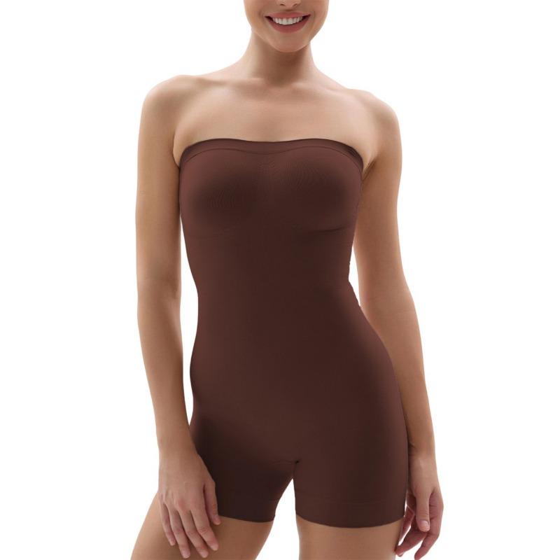 Body Modellante Senza Cuciture Schiena Scoperta Controllo Pancia Sollevamento Glutei Shapewear Bodysuit