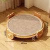 Removable Summer Cat Hammock Round/Rectangle Pet Sleeping Couch Cat Scratcher Board  Small Animal