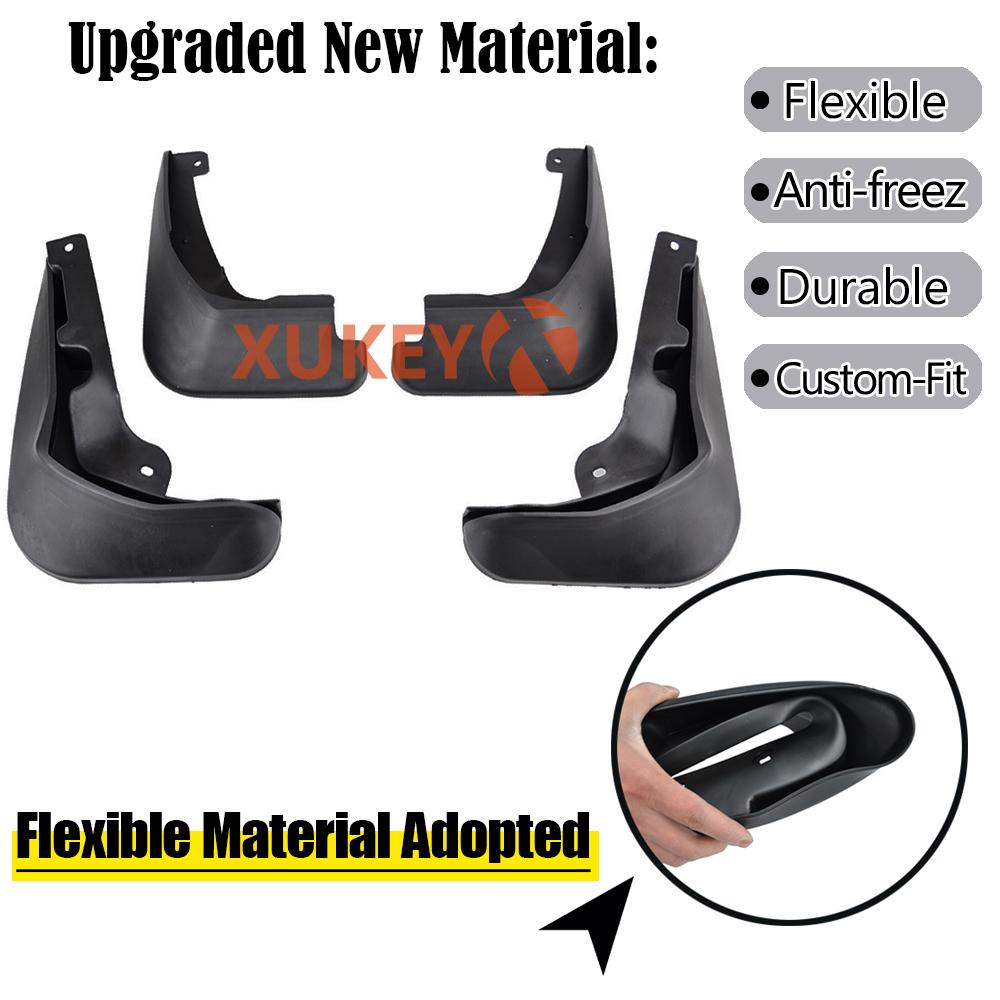 Set Schmutzfänger für Ford Focus 3 MK3 4Dr Limousine 2011–2016, vorne und hinten, Schmutzfänger, Spritzschutz, Kotflügel, 2015, 2014, 2013, 2012