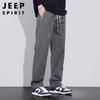 JEEP SPIRIT Herren Baumwolle Locker Gerade Bein Cargohose