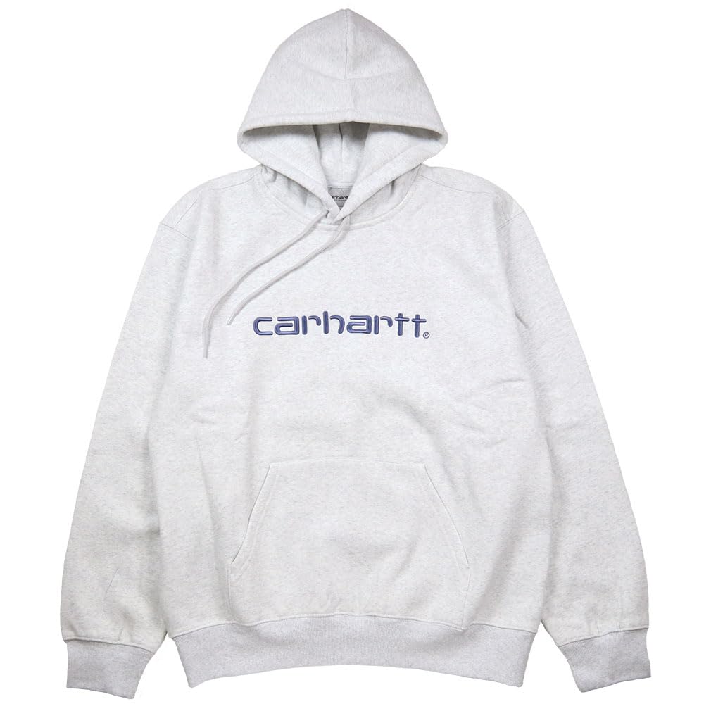 Carhartt WIP Pullover Size Black and 065 Men's Hoodie, L, White, [Used]