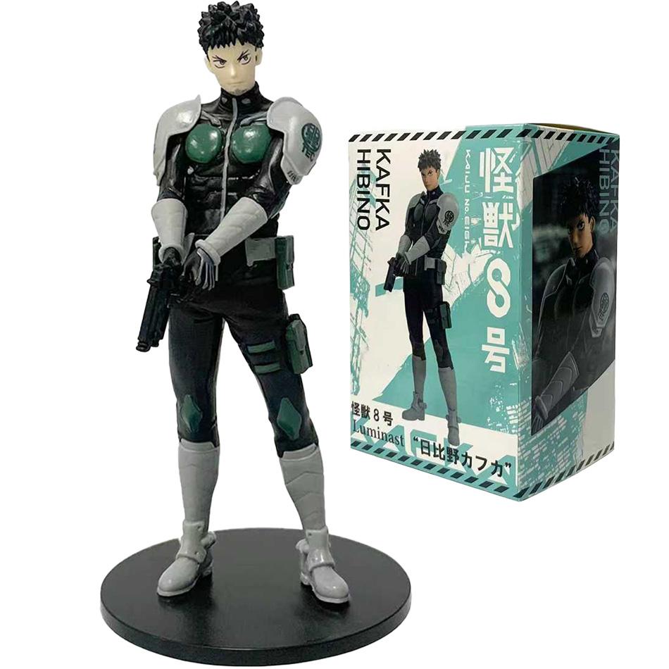 8-19Cm In Stock Amine Kaiju No. 8 Figure Kafka Hibino Mina Ashiro Skeleton Creative Pvc Model Toys Kids Action Statue Doll Gifts