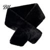 Heat Storage Neck Protection Women Imitation Mink Fur Scarf, Thickened Soft Plush Thermal Winter Wrap Warmer, Cold Weather Elegant Shawl Accessory for