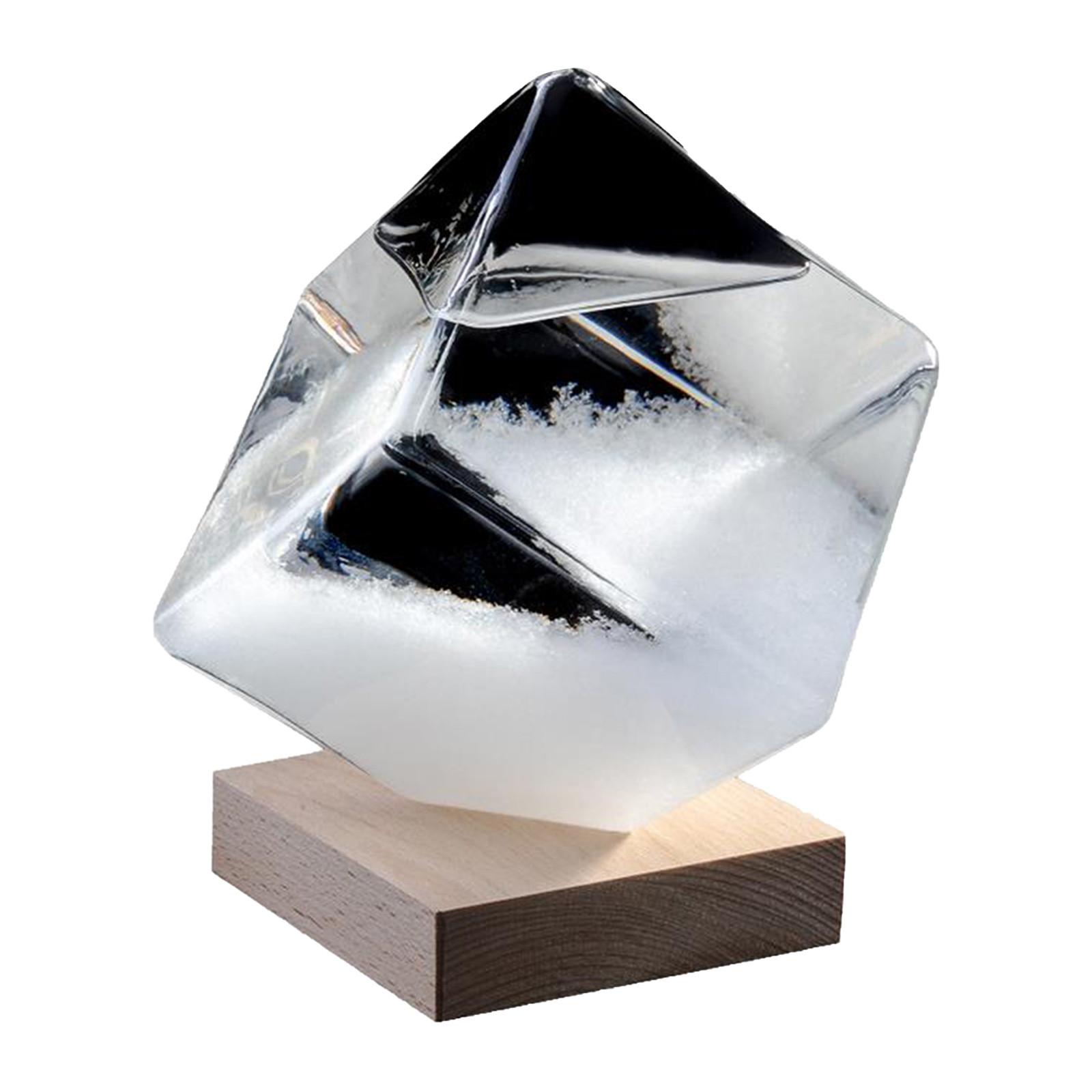 

Кубики воды Бутылка с прогнозами погоды Бутылка для домашнего интерьера 10 мл белый