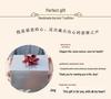 Green Sandalwood Hair Care Comb - 13cm, Model Little Moon Phoenix, for Massage & Scalp Care, Easy to Carry