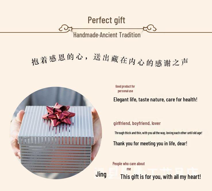 Green Sandalwood Hair Care Comb - 13cm, Model Little Moon Phoenix, for Massage & Scalp Care, Easy to Carry