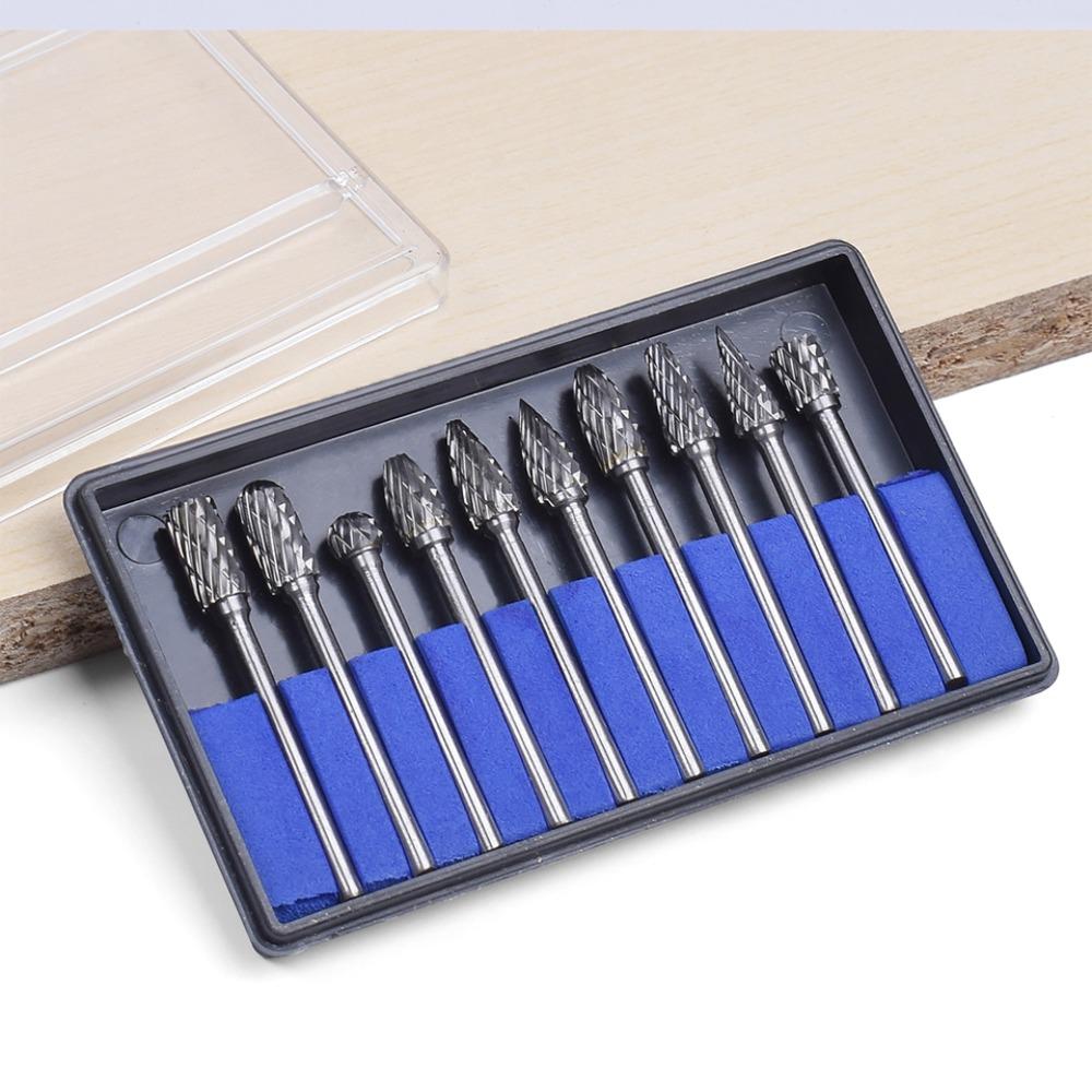 

Электрический шлифовальный вращающийся инструмент, резной инструмент, набор борфрез, режущая головка, фреза