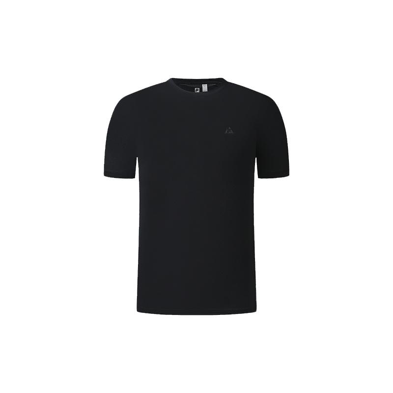 FILA Explore Moisture Wicking Crew Neck Short Sleeve T-Shirt Men Tops A11M637102FBK M