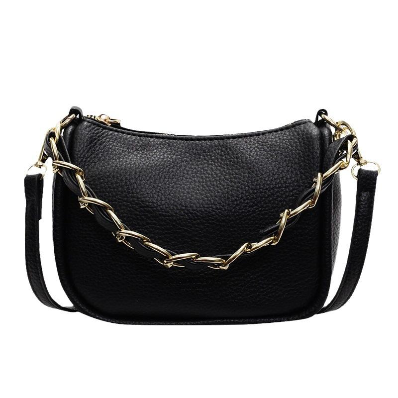 Trendy Popular Bags Women's Bags 2025 New Ins Versatile High-end Niche Messenger Bag Chain Portable Small Square Bag