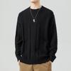 Hot Sale, Direct Supply, Autumn and Winter New Casual Crew Neck Sweater Bottom Knitted Sweater Large Size Loose Sweater