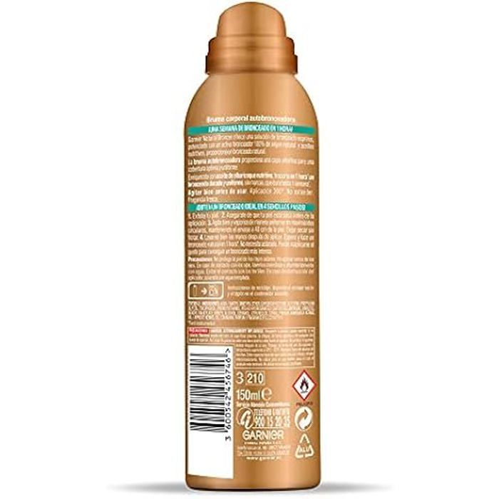 Selbstbräunungs-Spray - GARNIER - Natural Bronzer - 150 ml - Farbton Mittel - Alle Hauttypen