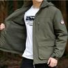 Outdoor Windbreak Jacket For Men Fleece Liner Warm Waterproof Hooded Jacket Multi Pocket Casual Jacket Coat Winter Male Clothing