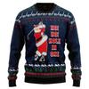 3D Printed Funny Santa Claus Play Golf Graphic Ugly Christmas Sweater for Women New Xmas Pullovers Sweatshirts Cool Jumper Tops