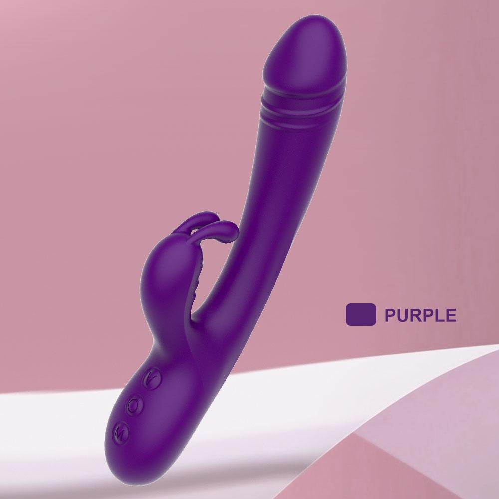 G Spot Rabbit Vibrator pro ženy Stimulátor klitorisu Dildo Vibrátory 10rychlostní tlumený vaginální masážní přístroj Žena masturbátor Sexuální hračky pro dospělé pro páry