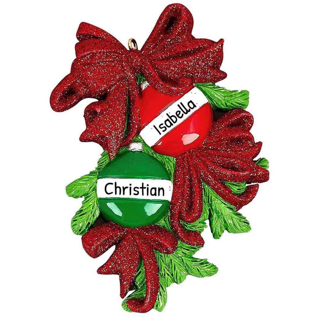 

Festive Resin Christmas Decorations Featuring Beautiful Blessing Ball Designs For Trees 2Ball