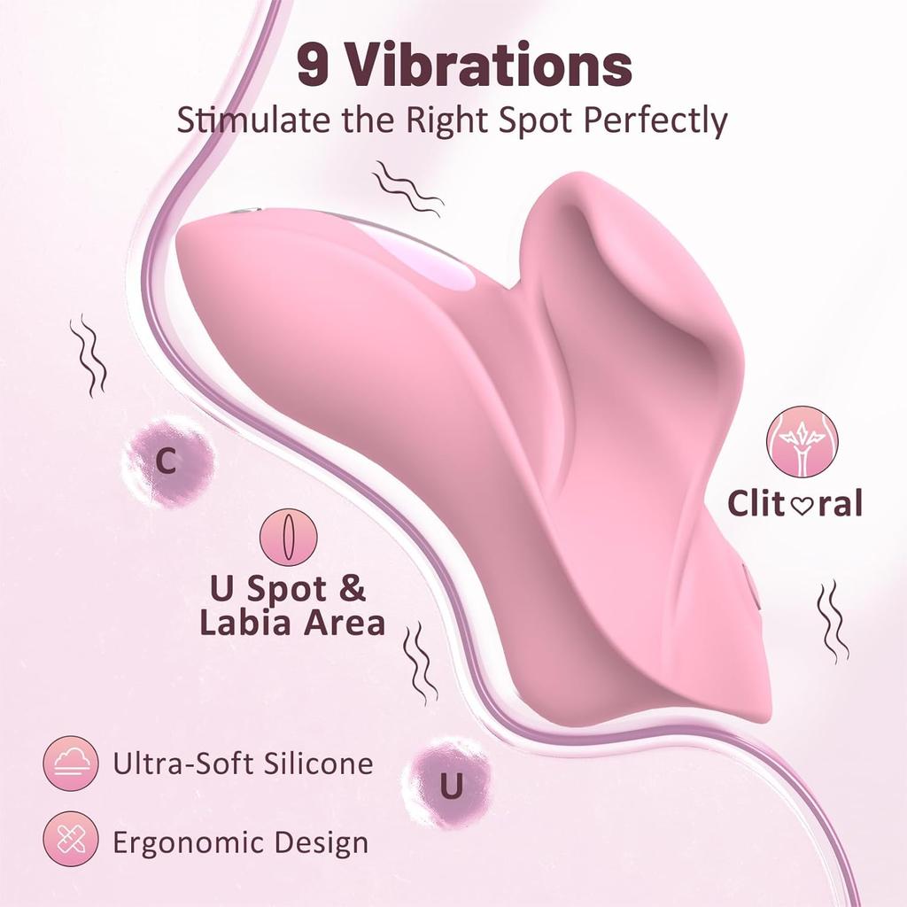 9 Vibrating Modes Finger Vibrators Bullet Nipple G Spot Clitoral Stimulator Toy Rechargeable Clit Vibrator Female Sex Toys for Couples Adult Toys