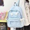 Schoolbag Korean version polka dot cute angel wings girl heart sweet little backpack Mori small fresh junior high school girls backpack