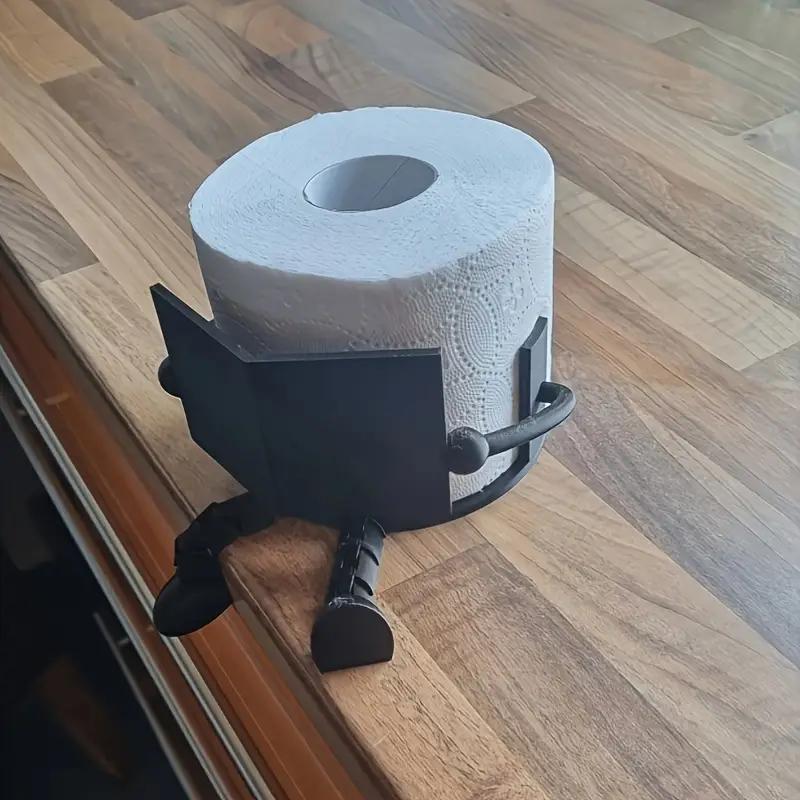 New Reading Scroll Companion-3D Printed Unique Toilet Paper Holder, Adding Fun To Your Bathroom,Suitable for Office Bathrooms