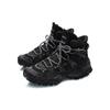 Li Ning CF Dämpfung Abriebfeste Dämpfung, Verschleißfeste High-Top Freizeitschuhe Herren Schwarz AGLQ155-1