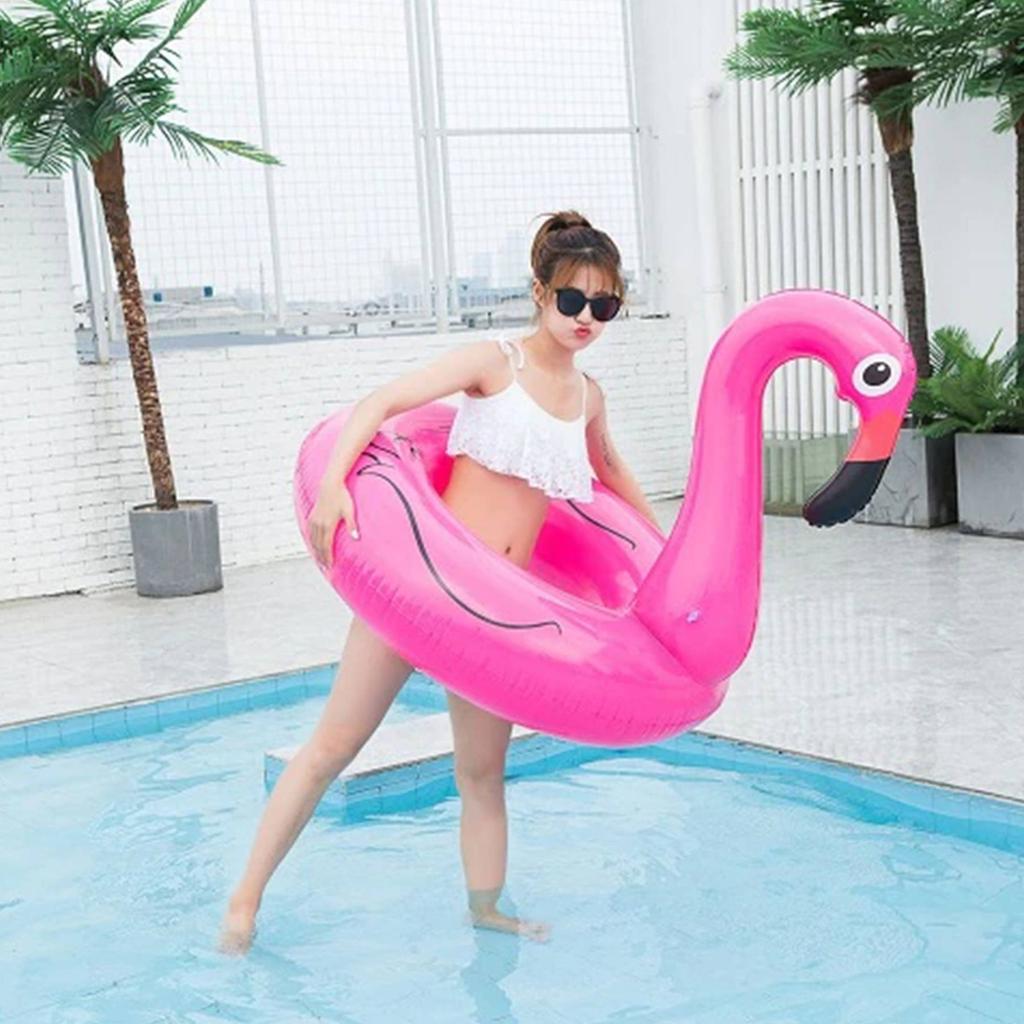 2648 PINK FLAMINGO SWIM RING FOR CHILDREN