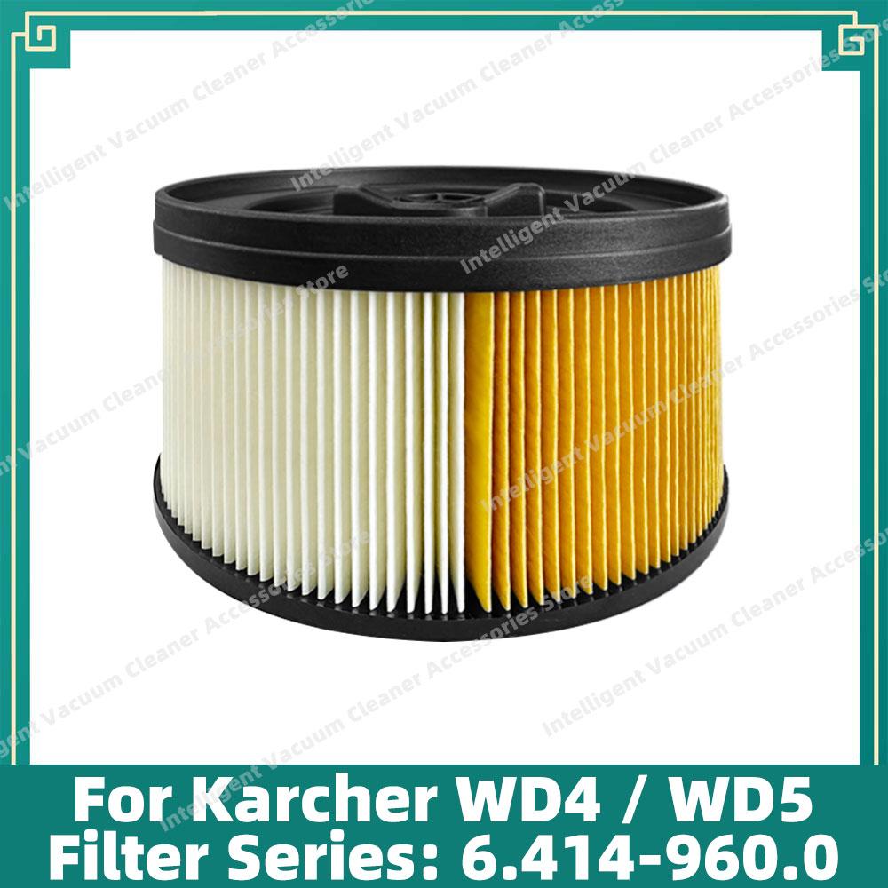 

Filter Fit for Karcher WD4 / WD5 / WD4.200 / WD5.200M / WD 5.400 / WD 5.470 / WD 5.600 MP / WD 5.800 eco!ogic 6.414-960 Parts
