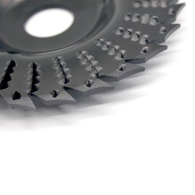 KKmoon 1 pz Disco abrasivo per smerigliatrice angolare 28 denti Disco abrasivo per legno Disco abrasivo per lavorazione del legno