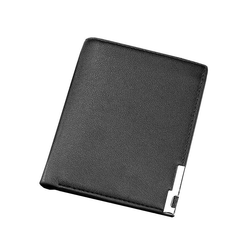 Men's Stylish Business Wallet - Large Capacity, Multi-Card Slots, Ticket Clip, Card Holder for Young Professionals