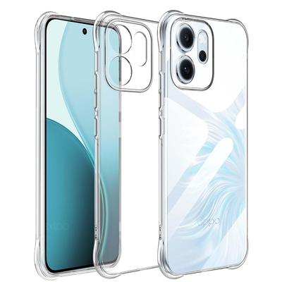 Custodia Blindata Antiurto Per OPPO Reno14 F Reno 14 FS OPPOReno14 FS 14F 14FS 5G Cover Trasparente Morbida in Silicone
