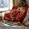 Cristiano Ronaldo Pattern Blanket for Home Decoration, Bed, Sofa, Car Travel, Camping, Suitable for All Seasons, Birthday Christmas Gift