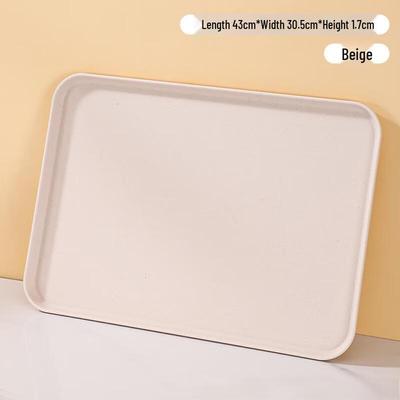 LISM Nordic Rectangular Plastic Serving Tray