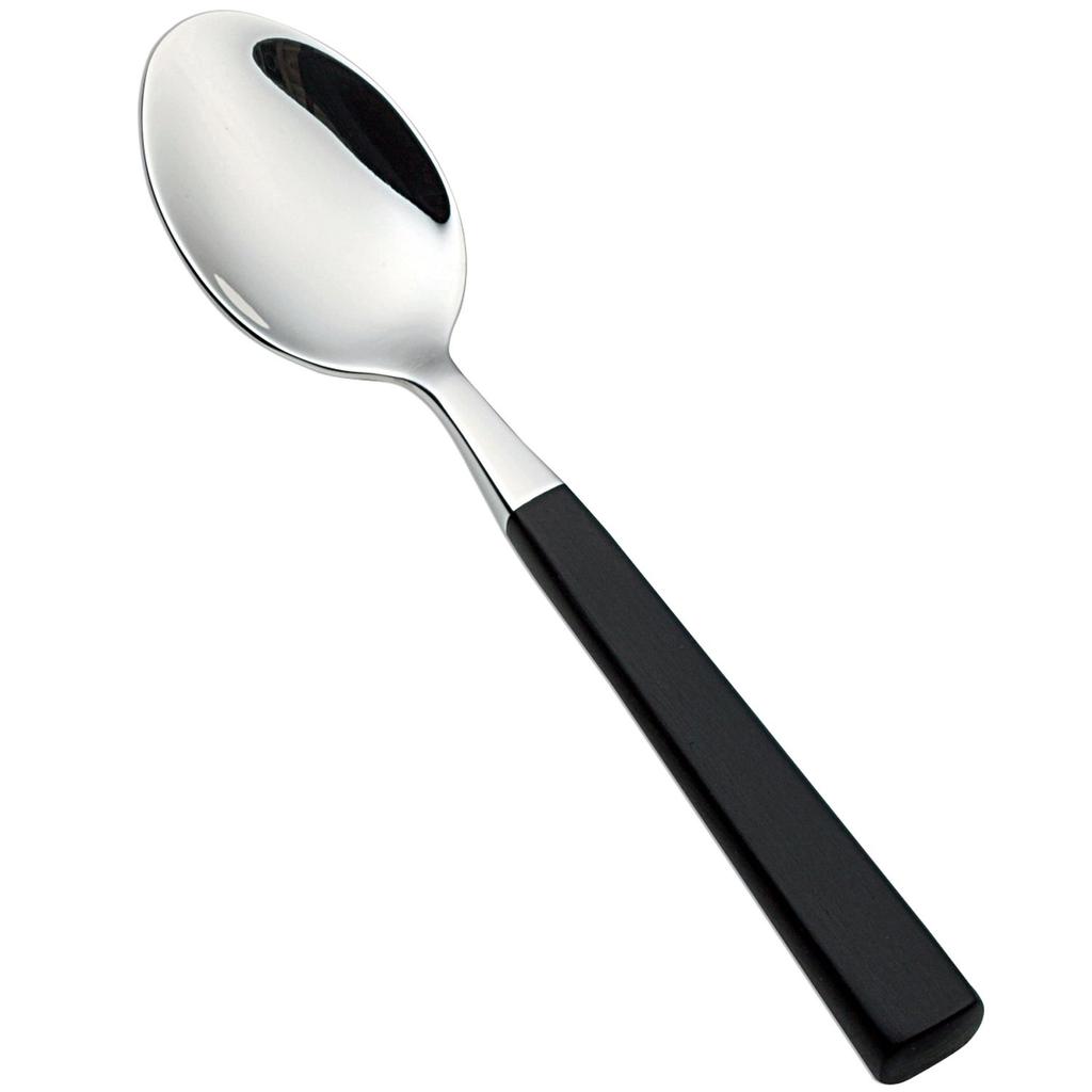 Todai Ivon Black Dinner Cutlery Set, 5 Pieces, Made In Japan