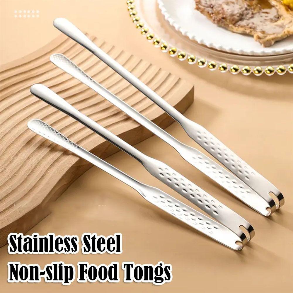 Non-Stick Barbecue Clip Stainless Steel Grill Tongs BBQ Clip  Cooking Tools for Grilling Bakery