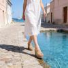 Summer Womens Platform Flip Flops With Pu Material And Rubber Sole For Casual Wear