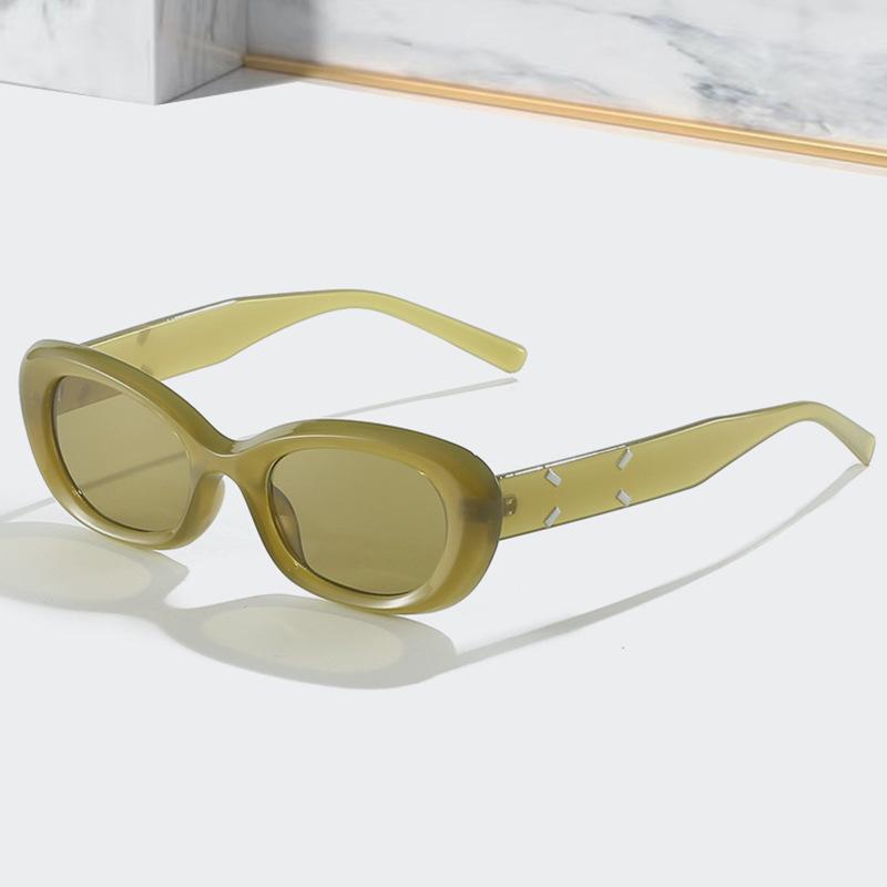 JYL TS Sunglasses 004 Small Square INS Cat Eye Women/5028