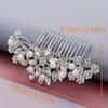 1pc Luxurious Bridal Hair Accessory Sparkling Rhinestone Headpiece for Wear Wedding Parties Ceremonies Women's Jewelry Hairpins