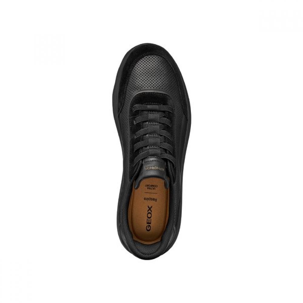 Geox Men S Comfort Daily SneakerS Black 9gxmpc6S1S