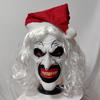 Horror clown mask, hat, clown hood, Halloween masquerade horror Cos Props